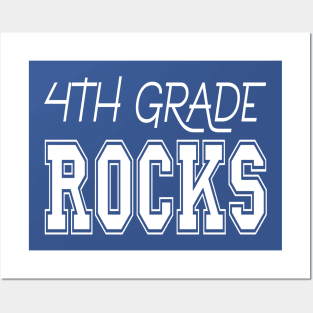 4th Grade Rocks Posters and Art